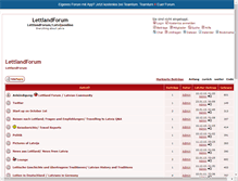 Tablet Screenshot of lettlandforum.carookee.com